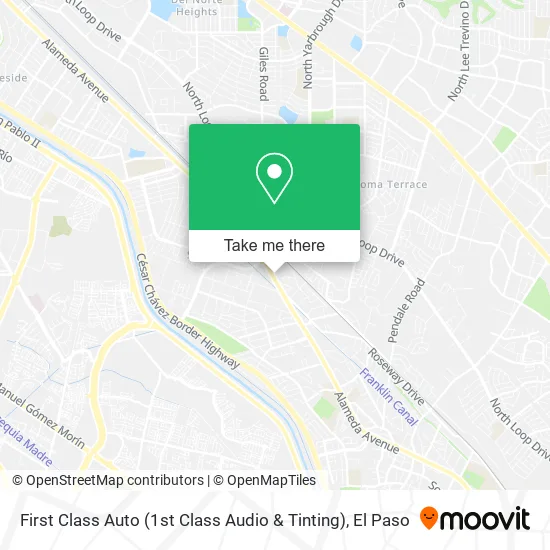 First Class Auto (1st Class Audio & Tinting) map