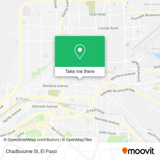 Mapa de Chadbourne St