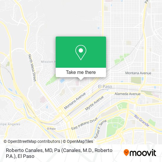 Roberto Canales, MD, Pa (Canales, M.D., Roberto P.A.) map