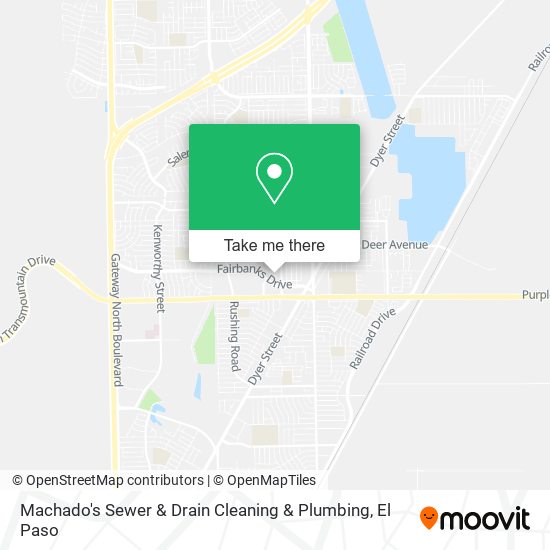 Machado's Sewer & Drain Cleaning & Plumbing map