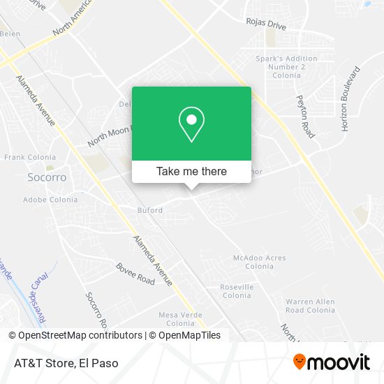 AT&T Store map