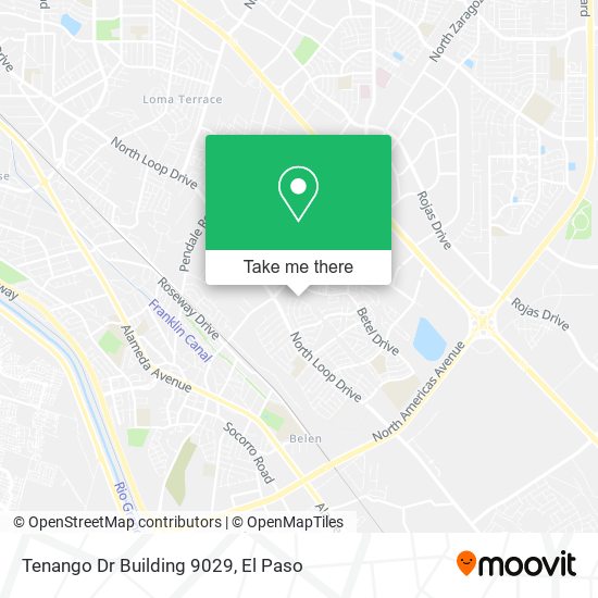 Tenango Dr Building 9029 map