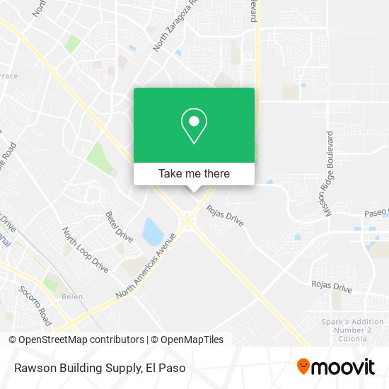 Rawson Building Supply map