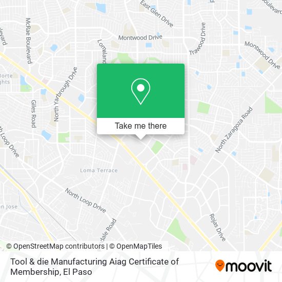 Mapa de Tool & die Manufacturing Aiag Certificate of Membership