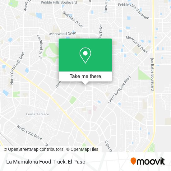 La Mamalona Food Truck map