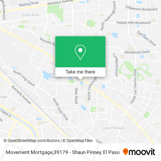 Mapa de Movement Mortgage,39179 - Shaun Pinney