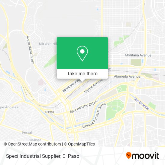 Spexi Industrial Supplier map
