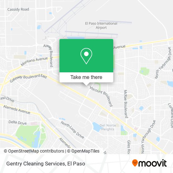 Gentry Cleaning Services map