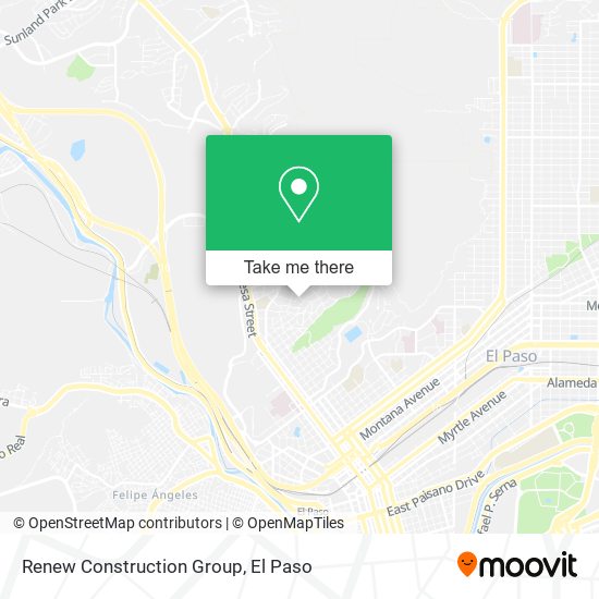 Renew Construction Group map