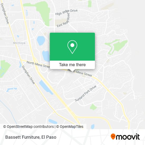 Bassett Furniture map