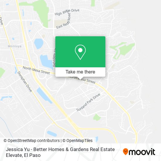 Jessica Yu - Better Homes & Gardens Real Estate Elevate map