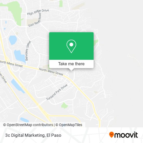 3c Digital Marketing map
