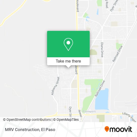 MRV Construction map