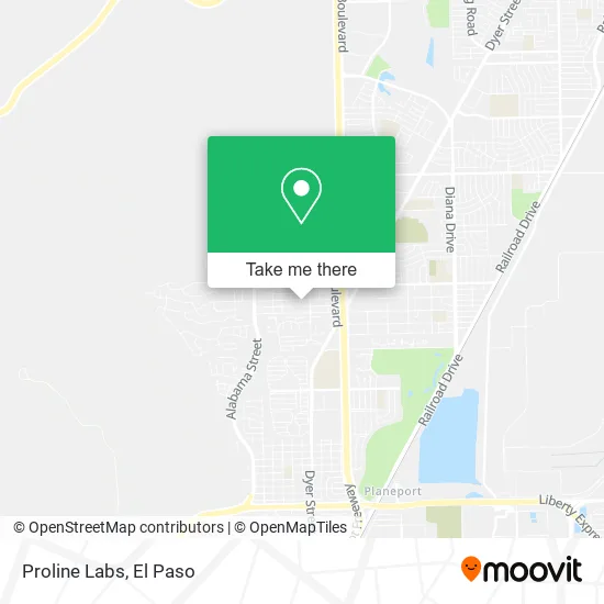 Proline Labs map