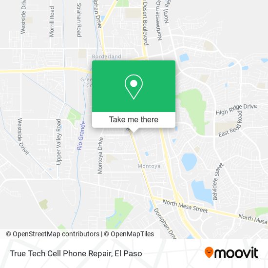 True Tech Cell Phone Repair map