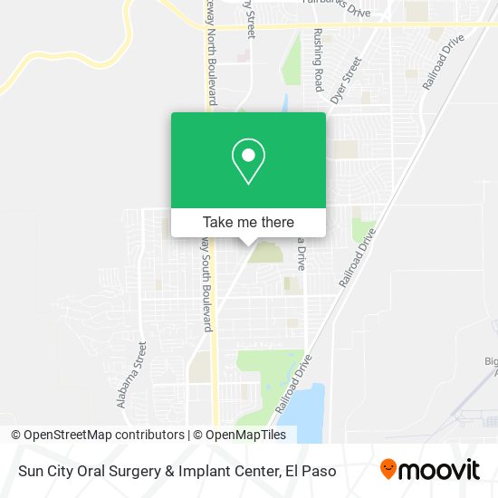 Mapa de Sun City Oral Surgery & Implant Center