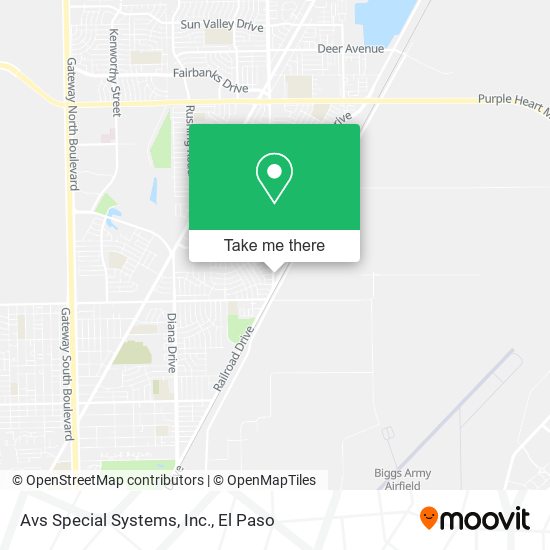 Avs Special Systems, Inc. map