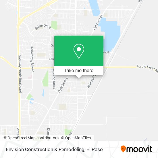 Envision Construction & Remodeling map