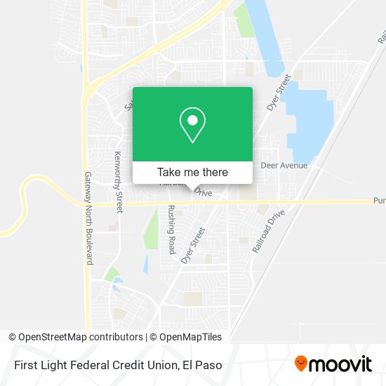 First Light Federal Credit Union map