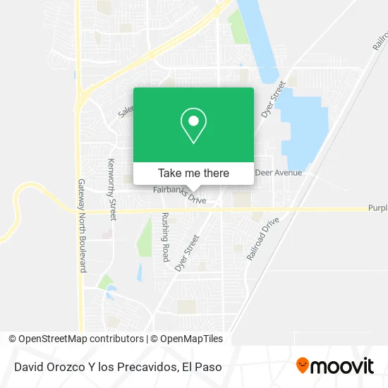 Mapa de David Orozco Y los Precavidos
