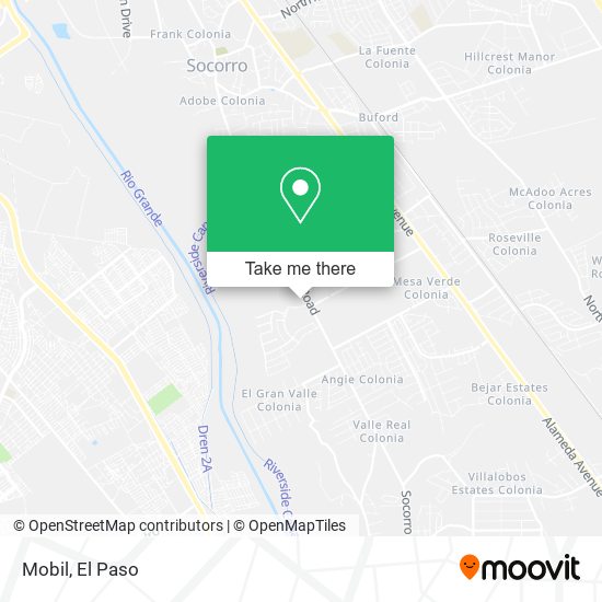 Mobil map