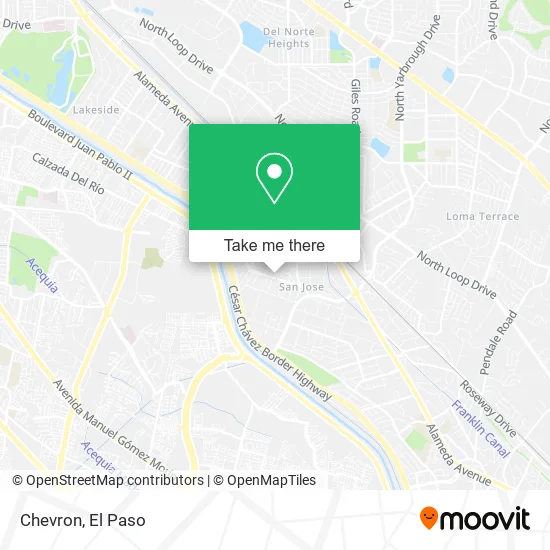 Chevron map