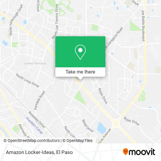 Amazon Locker-Ideas map