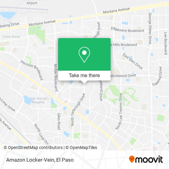 Amazon Locker-Vein map