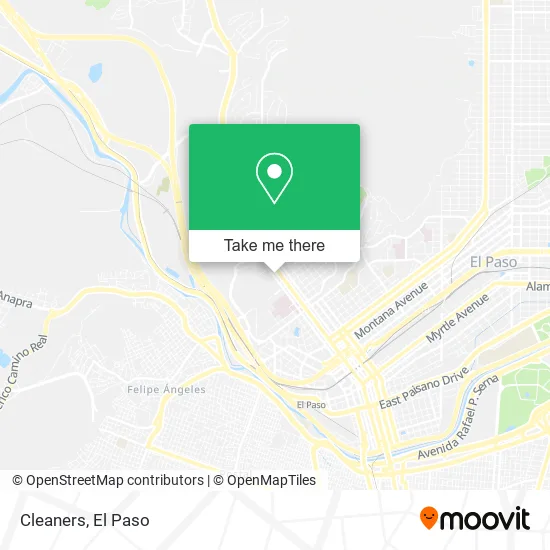 Cleaners map