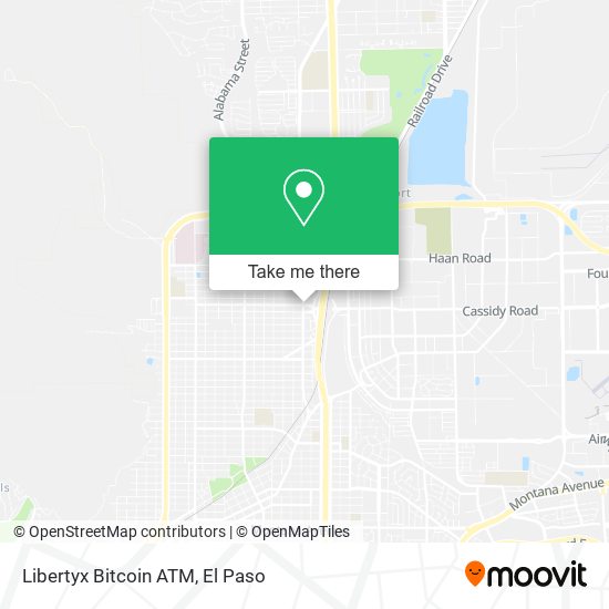 Libertyx Bitcoin ATM map