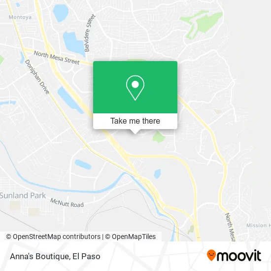 Mapa de Anna's Boutique