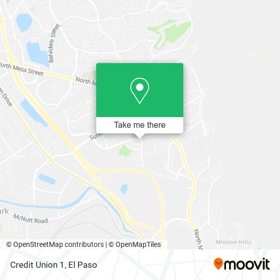 Credit Union 1 map