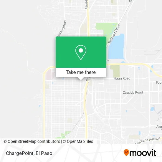 ChargePoint map