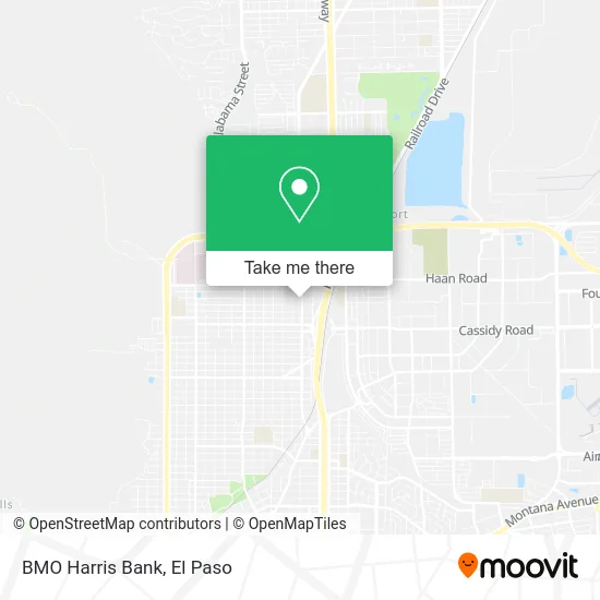 BMO Harris Bank map