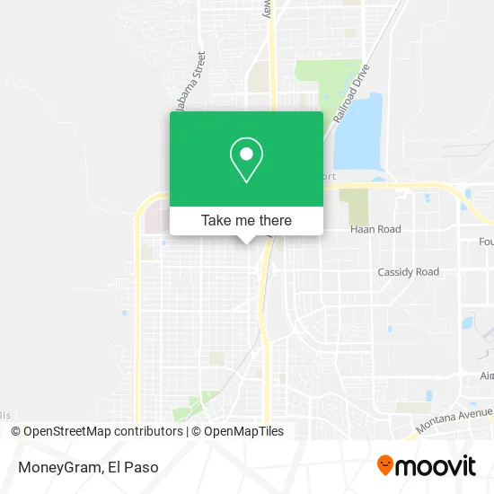 MoneyGram map