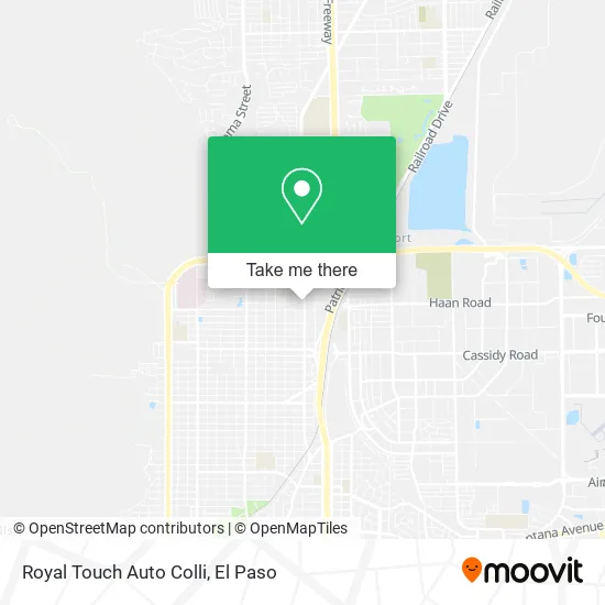 Royal Touch Auto Colli map