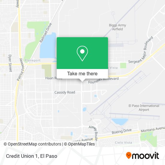 Credit Union 1 map