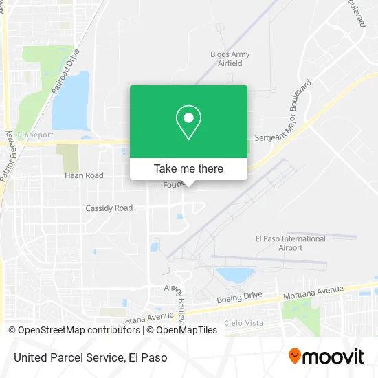 United Parcel Service map