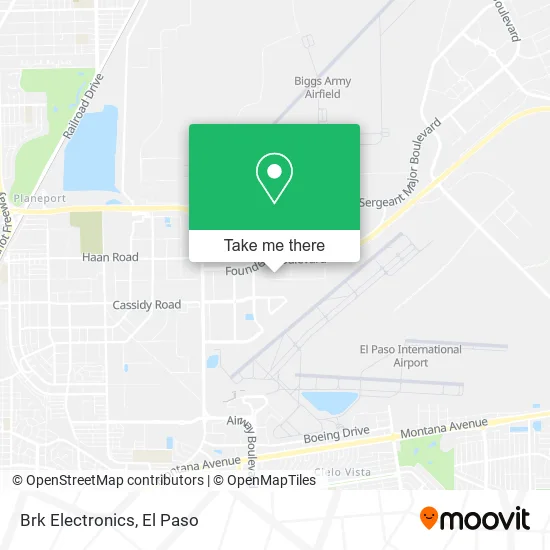 Brk Electronics map