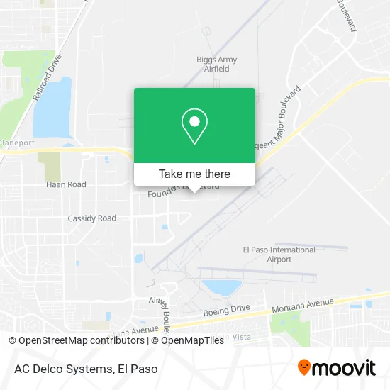 AC Delco Systems map