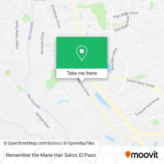 Remember the Mane Hair Salon map