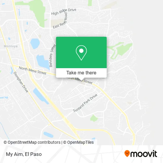 My Aim map
