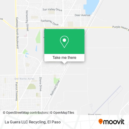 La Guera LLC Recycling map