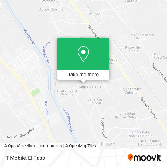 T-Mobile map