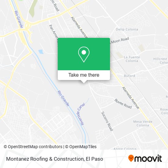 Mapa de Montanez Roofing & Construction