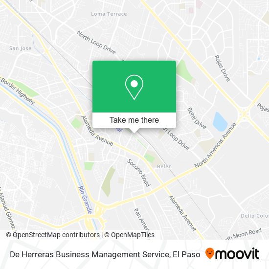 Mapa de De Herreras Business Management Service