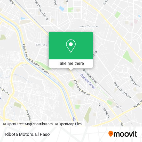 Mapa de Ribota Motors