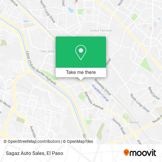 Sagaz Auto Sales map