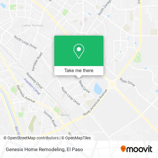 Mapa de Genesis Home Remodeling