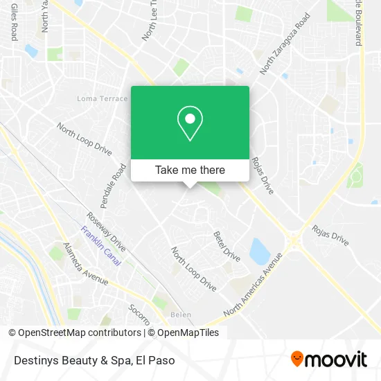 Mapa de Destinys Beauty & Spa